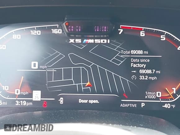 ✅ 2020 BMW X5 M50i • VIN: 5UXJU4C05LLE45494 • Лот: 42623982. Опубликован ранее на IAAI с пробегом 69 088 миль. Бесплатный доступ к архиву аукционных продаж из США и подробный отчёт об истории автомобиля на DreamBid. Изображение 7.