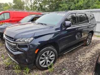 2022 Chevrolet Tahoe LT z VIN 1GNSKNKD3NR262010, wystawiony jako Copart lot #69078075 z przebiegiem 43 804 mil mil oraz Nie do naprawy • Non repairable. Historia ofert i sprzedaży dostępna na DreamBid. Obrazek 1.