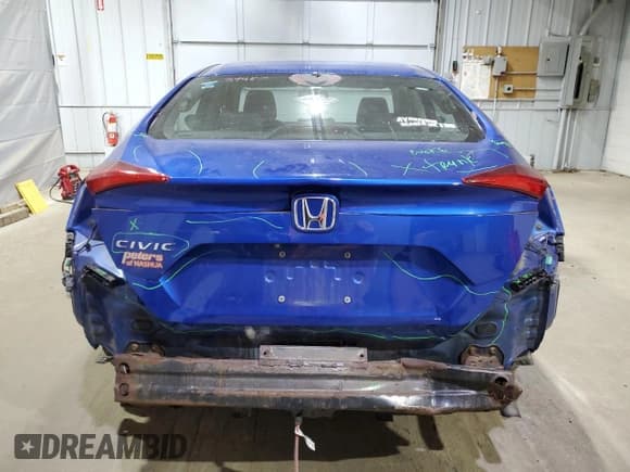 ✅ 2016 Honda Civic LX • VIN: 19XFC2F50GE076125 • Лот: 84866265. Опубликован ранее на Copart с пробегом 126 991 миль. Бесплатный доступ к архиву аукционных продаж из США и подробный отчёт об истории автомобиля на DreamBid. Изображение 6.