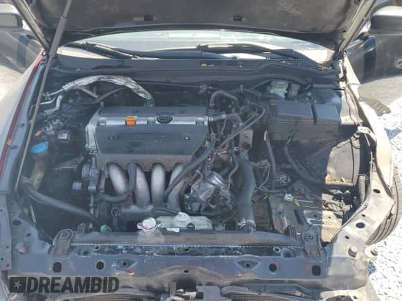 2005 Honda Accord LX with VIN 1HGCM71345A007779, listed as a Copart auction lot 57278755 with 220,826 mi miles and Salvage title. Bid and sale history available at DreamBid. Image 11.