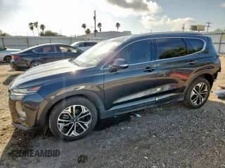 2020 Hyundai Santa Fe Limited с VIN 5NMS53AA6LH294351, выставлен на аукционе Copart как лот 70368985 с пробегом 38 859 миль миль и Списание • Salvage title. История ставок и продаж доступна на DreamBid. Изображение 1.