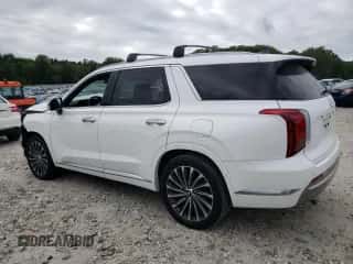 2023 Hyundai Palisade Calligraphy с VIN KM8R7DGE9PU530588, выставлен на аукционе Copart как лот 69381364 с пробегом 29 752 миль миль и Списание • Salvage title. История ставок и продаж доступна на DreamBid. Изображение 2.