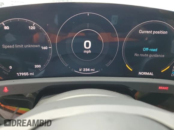 ✅ 2022 Porsche Taycan 4S • VIN: WP0AB2Y11NSA44983 • Lot: 69433765. Wystawiony na Copart z przebiegiem 17 955 mil. Bezpłatny archiwum sprzedaży aukcyjnych z USA i szczegółowy raport historii pojazdu na DreamBid. Zdjęcie 9.