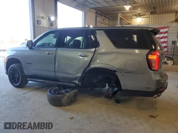2023 Chevrolet Tahoe RST with VIN 1GNSKRKL4PR447457, listed as a Copart auction lot 71809494 with 8,482 mi miles and Salvage title. Bid and sale history available at DreamBid. Image 2.
