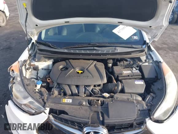 2013 Hyundai Elantra GS with VIN KMHDH6AE3DU004609, listed as a IAAI auction lot 41738554 with 108,586 mi miles and . Bid and sale history available at DreamBid. Image 10.