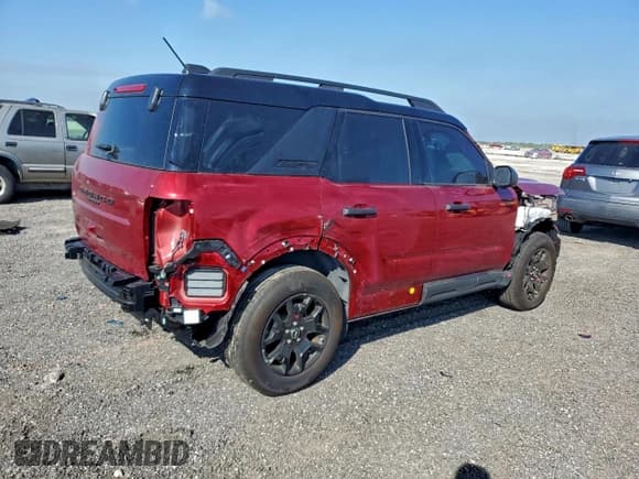 ✅ 2025 Ford Bronco Sport Big Bend • VIN: 3FMCR9BN3SRE36940 • Lot: 93819795. Listed on Copart with 5,836 mi. Free auction sales archive from the USA and detailed vehicle history report at DreamBid. Image 3.