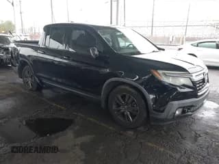 ✅ 2018 Honda Ridgeline Sport • VIN: 5FPYK2F15JB000353 • Lot: 43710779. Listed on IAAI with 115,153 mi. Free auction sales archive from the USA and detailed vehicle history report at DreamBid. Image 1.