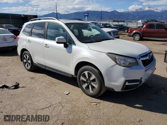 2017 Subaru Forester Limited with VIN JF2SJARC7HH429871, listed as a Copart auction lot 89546565 with 73,794 mi miles and Salvage title. Bid and sale history available at DreamBid. Image 4.