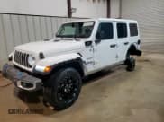 ✅ 2024 Jeep Wrangler Sahara • VIN: 1C4RJXP65RW331514 • Lot: 56888935. Listed on Copart with 18,507 mi. Free auction sales archive from the USA and detailed vehicle history report at DreamBid. Image 1.