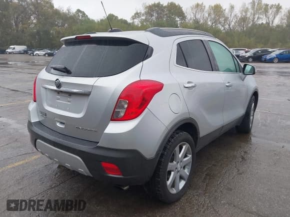 ✅ 2016 Buick Encore Leather • VIN: KL4CJCSB5GB736807 • Lot: 43553080. Listed on IAAI with 98,908 mi. Free auction sales archive from the USA and detailed vehicle history report at DreamBid. Image 4.