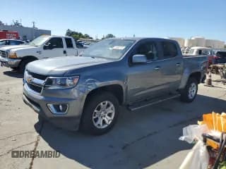 ✅ 2020 Chevrolet Colorado 2WD LT • VIN: 1GCGSCEN5L1105033 • Lot: 81993725. Listed on Copart with 56,373 mi. Free auction sales archive from the USA and detailed vehicle history report at DreamBid. Image 1.