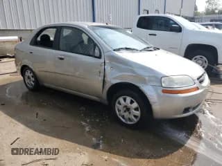 ✅ 2005 Chevrolet Aveo LS • VIN: KL1TD52635B349480 • Lot: 60235835. Wystawiony na Copart z przebiegiem Nie podano. Bezpłatny archiwum sprzedaży aukcyjnych z USA i szczegółowy raport historii pojazdu na DreamBid. Zdjęcie 4.