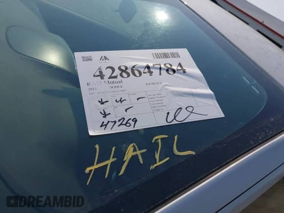 2012 Dodge Journey SXT с VIN 3C4PDDBG1CT170833, выставлен на аукционе IAAI как лот 42864784 с пробегом 47 266 миль миль и . История ставок и продаж доступна на DreamBid. Изображение 13.