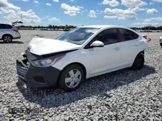 2019 Hyundai Accent SE with VIN 3KPC24A33KE051932, listed as a Copart auction lot 81749675 with 151,608 mi miles and Salvage title. Bid and sale history available at DreamBid. Image 1.