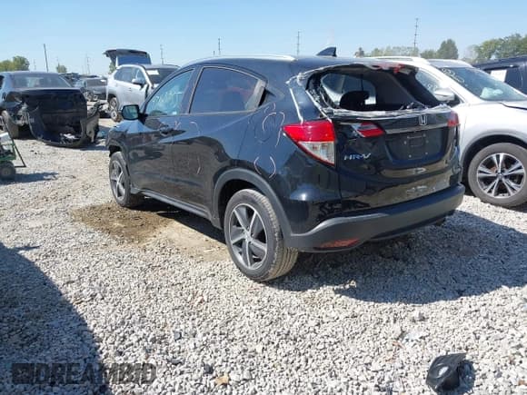 ✅ 2022 Honda HR-V EX • VIN: 3CZRU6H55NM707270 • Лот: 43163955. Опубликован ранее на IAAI с пробегом 40 856 миль. Бесплатный доступ к архиву аукционных продаж из США и подробный отчёт об истории автомобиля на DreamBid. Изображение 3.