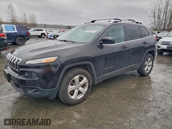✅ 2014 Jeep Cherokee Latitude • VIN: 1C4PJMCB5EW208329 • Lot: 95978125. Wystawiony na Copart z przebiegiem 143 174 mil. Bezpłatny archiwum sprzedaży aukcyjnych z USA i szczegółowy raport historii pojazdu na DreamBid. Zdjęcie 1.