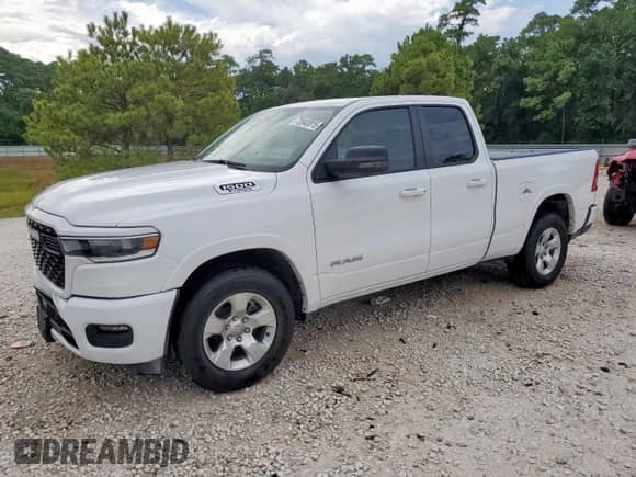 2025 Ram 1500 Lone Star с VIN 1C6RREBG9SN561458, выставлен на аукционе Copart как лот 70940815 с пробегом 13 321 миль миль и Чистый • Clean title. История ставок и продаж доступна на DreamBid. Изображение 1.