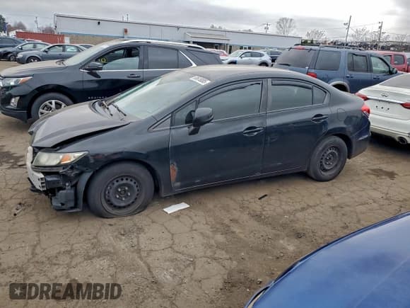 ✅ 2013 Honda Civic LX • VIN: 19XFB2F59DE229390 • Lot: 93618085. Wystawiony na Copart z przebiegiem 191 041 mil. Bezpłatny archiwum sprzedaży aukcyjnych z USA i szczegółowy raport historii pojazdu na DreamBid. Zdjęcie 1.