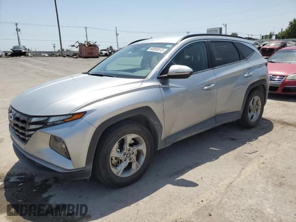 ✅ 2022 Hyundai Tucson SEL • VIN: 5NMJB3AE7NH006816 • Lot: 60059513. Wystawiony na Copart z przebiegiem 53 546 mil. Bezpłatny archiwum sprzedaży aukcyjnych z USA i szczegółowy raport historii pojazdu na DreamBid. Zdjęcie 1.