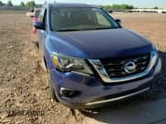 ✅ 2019 Nissan Pathfinder S • VIN: 5N1DR2MN8KC584962 • Lot: 87435795. Listed on Copart with 53,949 mi. Free auction sales archive from the USA and detailed vehicle history report at DreamBid. Image 14.