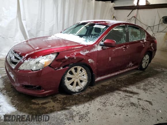 ✅ 2011 Subaru Legacy Premium • VIN: 4S3BMAC65B1214725 • Lot: 44338625. Listed on Copart with 138,808 mi. Free auction sales archive from the USA and detailed vehicle history report at DreamBid. Image 1.