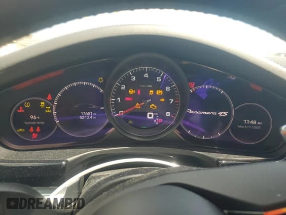 ✅ 2023 Porsche Panamera 4S • VIN: WP0AB2A75PL130371 • Лот: 66435035. Опубликован ранее на Copart с пробегом 17 651 миль. Бесплатный доступ к архиву аукционных продаж из США и подробный отчёт об истории автомобиля на DreamBid. Изображение 9.