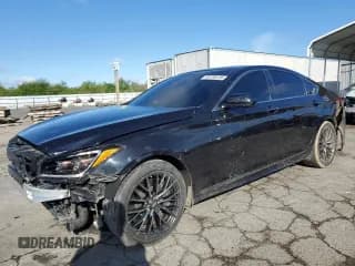 ✅ 2019 Genesis G80 Sport • VIN: KMTFN4JB6KU306295 • Лот: 49708135. Опубликован ранее на Copart с пробегом 45 200 миль. Бесплатный доступ к архиву аукционных продаж из США и подробный отчёт об истории автомобиля на DreamBid. Изображение 1.
