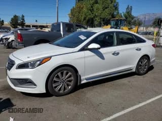 ✅ 2015 Hyundai Sonata Limited • VIN: 5NPE34AFXFH072925 • Лот: 86187975. Опубликован ранее на Copart с пробегом 104 353 миль. Бесплатный доступ к архиву аукционных продаж из США и подробный отчёт об истории автомобиля на DreamBid. Изображение 1.