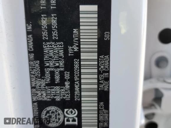 ✅ 2023 Lexus RX 350 • VIN: 2T2BAMCA1PC029682 • Лот: 51212535. Опубликован ранее на Copart с пробегом 32 463 миль. Бесплатный доступ к архиву аукционных продаж из США и подробный отчёт об истории автомобиля на DreamBid. Изображение 14.