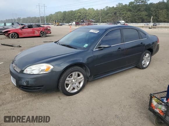 ✅ 2014 Chevrolet Impala LT • VIN: 2G1WB5E37E1184832 • Lot: 87480965. Wystawiony na Copart z przebiegiem 162 178 mil. Bezpłatny archiwum sprzedaży aukcyjnych z USA i szczegółowy raport historii pojazdu na DreamBid. Zdjęcie 1.