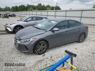 2018 Hyundai Elantra SEL with VIN 5NPD84LF7JH400496, listed as a Copart auction lot 71441095 with 78,788 mi miles and Salvage title. Bid and sale history available at DreamBid. Image 1.