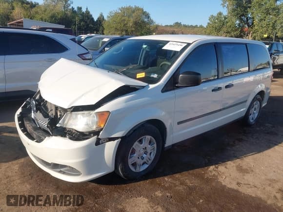 ✅ 2012 Dodge Grand Caravan SE • VIN: 2C4RDGBG6CR220459 • Lot: 43419496. Listed on IAAI with 108,999 mi. Free auction sales archive from the USA and detailed vehicle history report at DreamBid. Image 2.