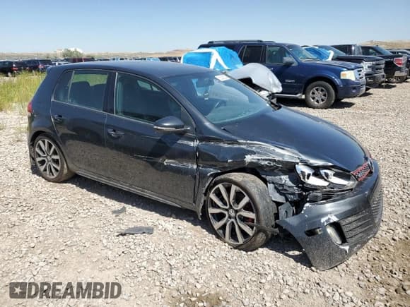 ✅ 2012 Volkswagen Golf GTI Autobahn • VIN: WVWHV7AJ5CW341402 • Lot: 63528525. Listed on Copart with Not provided. Free auction sales archive from the USA and detailed vehicle history report at DreamBid. Image 4.