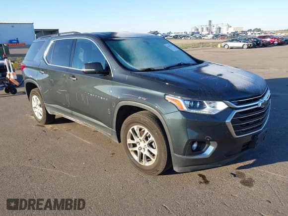 ✅ 2019 Chevrolet Traverse LT • VIN: 1GNEVHKW5KJ219001 • Lot: 43404036. Wystawiony na IAAI z przebiegiem 77 211 mil. Bezpłatny archiwum sprzedaży aukcyjnych z USA i szczegółowy raport historii pojazdu na DreamBid. Zdjęcie 1.