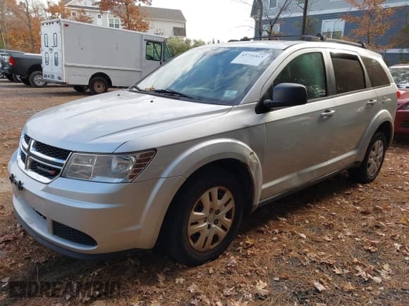 ✅ 2014 Dodge Journey American Value • VIN: 3C4PDCAB8ET154986 • Lot: 43731813. Listed on IAAI with 221,885 mi. Free auction sales archive from the USA and detailed vehicle history report at DreamBid. Image 2.