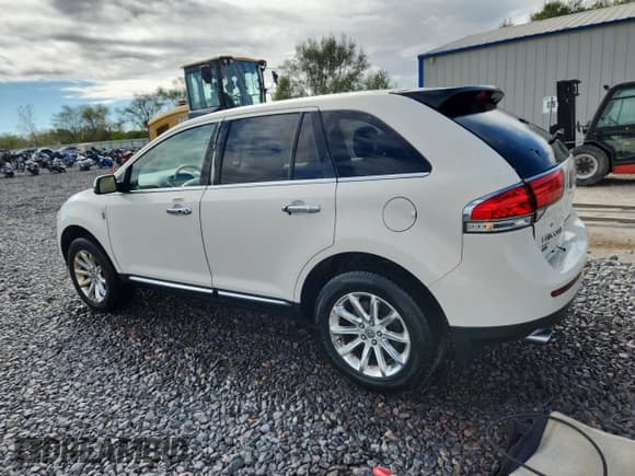 ✅ 2012 Lincoln MKX • VIN: 2LMDJ6JK8CBL05511 • Lot: 86308785. Listed on Copart with 143,574 mi. Free auction sales archive from the USA and detailed vehicle history report at DreamBid. Image 2.