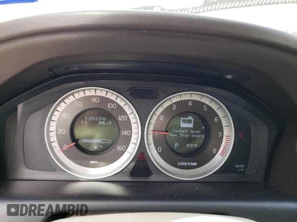 ✅ 2013 Volvo XC60 3.2L • VIN: YV4952DL2D2448207 • Lot: 54915375. Listed on Copart with 135,270 mi. Free auction sales archive from the USA and detailed vehicle history report at DreamBid. Image 9.