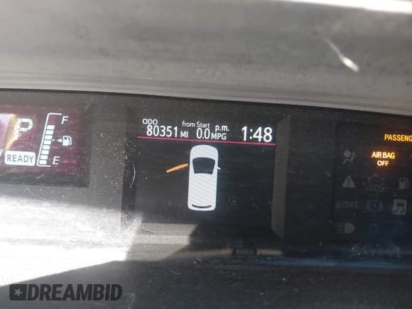 ✅ 2015 Toyota Prius Two • VIN: JTDKDTB34F1584637 • Lot: 43850060. Listed on IAAI with 80,351 mi. Free auction sales archive from the USA and detailed vehicle history report at DreamBid. Image 16.