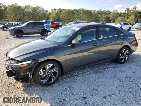 ✅ 2024 Hyundai Elantra Limited • VIN: KMHLP4DGXRU700701 • Lot: 86653435. Wystawiony na Copart z przebiegiem 30 722 mil. Bezpłatny archiwum sprzedaży aukcyjnych z USA i szczegółowy raport historii pojazdu na DreamBid. Zdjęcie 1.