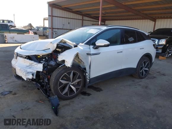 ✅ 2023 Volkswagen ID.4 Pro • VIN: 1V2VMPE83PC023796 • Лот: 41402556. Опубликован ранее на IAAI с пробегом 19 211 миль. Бесплатный доступ к архиву аукционных продаж из США и подробный отчёт об истории автомобиля на DreamBid. Изображение 2.