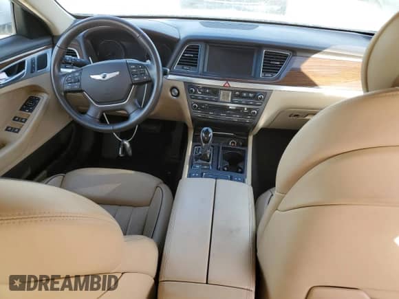 2015 Hyundai Genesis 3.8L z VIN KMHGN4JE6FU081598, wystawiony jako Copart lot #77257114 z przebiegiem Nie podano mil oraz Nie do naprawy • Non repairable. Historia ofert i sprzedaży dostępna na DreamBid. Obrazek 8.