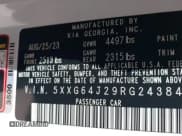 ✅ 2024 Kia K5 GT-Line • VIN: 5XXG64J29RG243841 • Лот: 41745741. Опубликован ранее на IAAI с пробегом 23 033 миль. Бесплатный доступ к архиву аукционных продаж из США и подробный отчёт об истории автомобиля на DreamBid. Изображение 9.