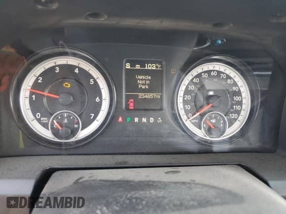 2015 Ram 1500 Express with VIN 1C6RR7FT3FS701160, listed as a Copart auction lot 69412995 with 234,857 mi miles and Salvage title. Bid and sale history available at DreamBid. Image 9.