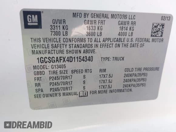 ✅ 2013 Chevrolet Express Cargo • VIN: 1GCSGAFX4D1154340 • Lot: 42736448. Wystawiony na IAAI z przebiegiem 290 690 mil. Bezpłatny archiwum sprzedaży aukcyjnych z USA i szczegółowy raport historii pojazdu na DreamBid. Zdjęcie 9.