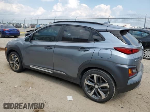 ✅ 2021 Hyundai Kona Limited • VIN: KM8K33A54MU601255 • Лот: 57983254. Опубликован ранее на Copart с пробегом 13 109 миль. Бесплатный доступ к архиву аукционных продаж из США и подробный отчёт об истории автомобиля на DreamBid. Изображение 2.
