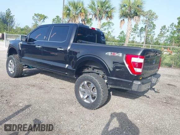 ✅ 2022 Ford F-150 XL • VIN: 1FTEW1EP7NFA79459 • Lot: 42431081. Listed on IAAI with 52,928 mi. Free auction sales archive from the USA and detailed vehicle history report at DreamBid. Image 3.