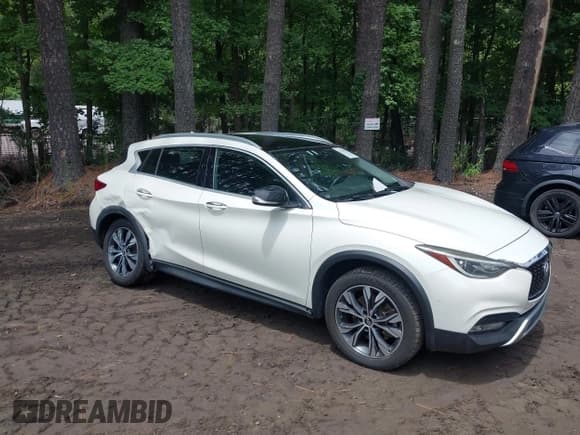 ✅ 2018 Infiniti QX30 Premium • VIN: SJKCH5CR0JA056185 • Lot: 42759077. Wystawiony na IAAI z przebiegiem 100 163 mil. Bezpłatny archiwum sprzedaży aukcyjnych z USA i szczegółowy raport historii pojazdu na DreamBid. Zdjęcie 1.