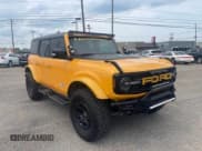 ✅ 2021 Ford Bronco • VIN: 1FMEE5DP0MLA70299 • Лот: 70193895. Опубликован ранее на Copart с пробегом 38 370 миль. Бесплатный доступ к архиву аукционных продаж из США и подробный отчёт об истории автомобиля на DreamBid. Изображение 1.