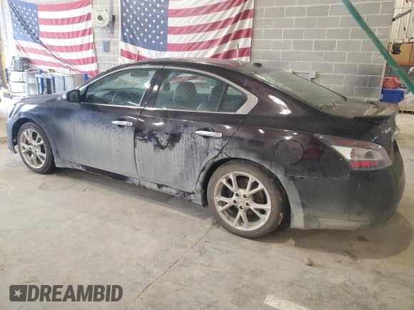 ✅ 2013 Nissan Maxima S • VIN: 1N4AA5AP2DC804529 • Lot: 59878775. Listed on Copart with 185,434 mi. Free auction sales archive from the USA and detailed vehicle history report at DreamBid. Image 2.
