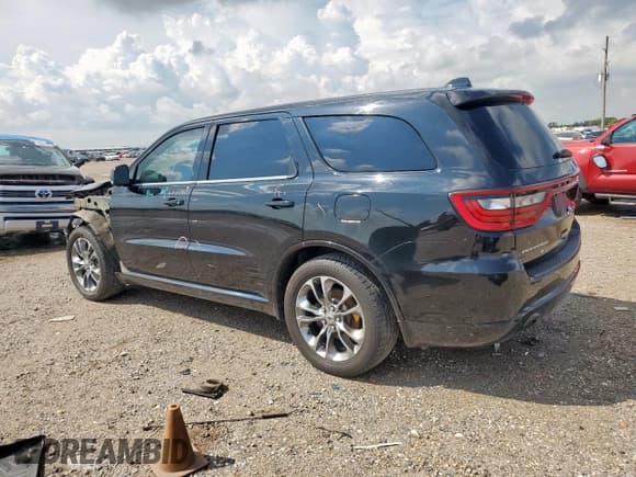 ✅ 2019 Dodge Durango GT Plus • VIN: 1C4RDHDG9KC779059 • Lot: 70359125. Listed on Copart with 157,705 mi. Free auction sales archive from the USA and detailed vehicle history report at DreamBid. Image 2.